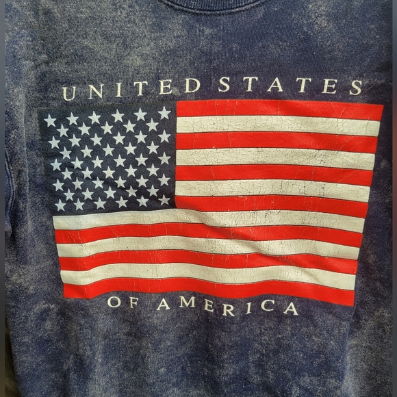 United States of America sweatshirt, Galt and Sand acid wash size Med - Picture 3 of 5